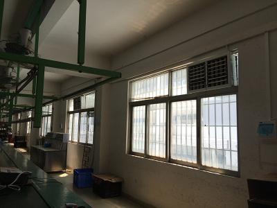 車(chē)間安裝潤(rùn)東方環(huán)保空調(diào)節(jié)能又降溫！